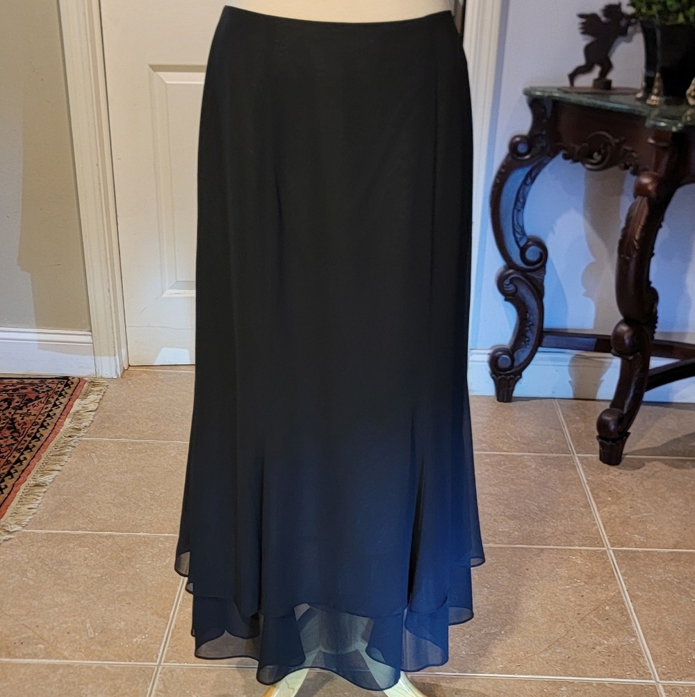 PAPELL BOUTIQUE LONG EVENING SKIRT SIZE 12